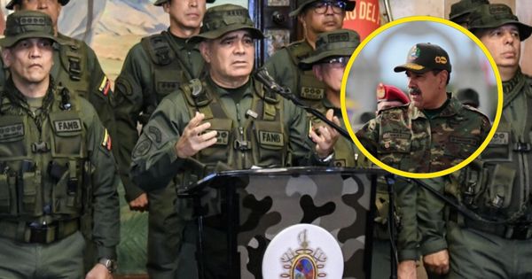 Fuerzas Armadas de Venezuela ratifican su "absoluta lealtad" al dictador Nicolás Maduro