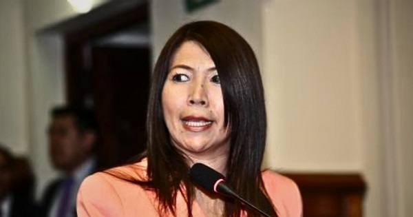 Portada: María Cordero: denuncian que congresista "extorsionaba" y "exigía joya" a sus trabajadores