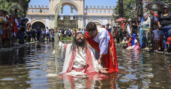 Portada: 'Cristo Cholo' volverá a subir al cerro San Cristóbal este viernes