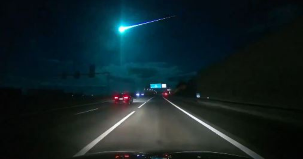 Meteorito se deja ver en España y Portugal