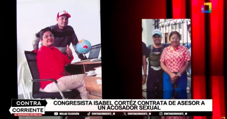 Portada: Isabel Cortez: sindicalista acusado de agresión sexual fue contratado en despacho de congresista