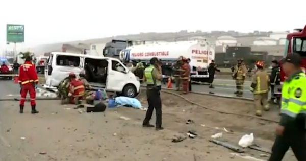 Lurín: tres muertos y varios heridos tras accidente en la Panamericana Sur