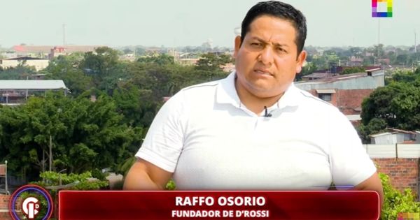 Rafo Osorio, el rey de las tortas de Pucallpa: "En la ciudad, somos el número uno"