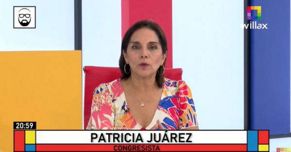 Patricia Juárez respalda a Martha Moyano: "Ella ha negado ser ese agente especial 'Roberto'"