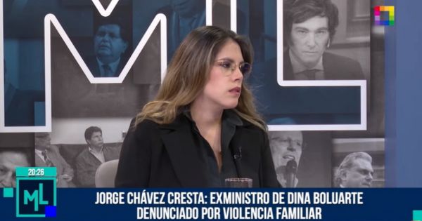 Expareja de Jorge Chávez Cresta lo acusa de infiel: "Él se reunía con la 'madrina'"