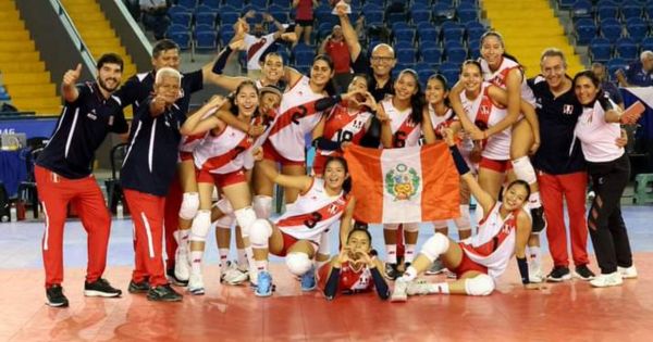 Perú venció 3-0 a República Dominicana en la Copa Panamericana de vóley sub-17