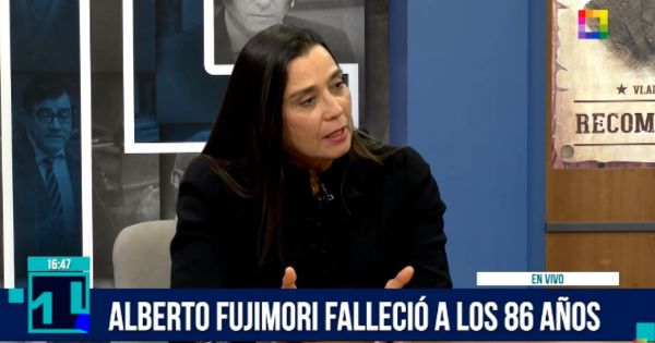 Portada: Karla Schaefer sobre Alberto Fujimori: "Conversamos 45 minutos, siempre preocupado por la situación del país"