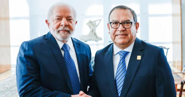 Alberto Otárola se reúne con Lula da Silva y ratifica compromiso para la integración sudamericana