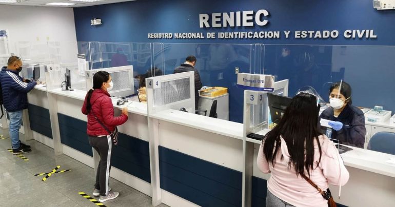 Portada: Reniec: desde hoy, sedes ubicadas en el Centro de Lima retoman su horario habitual