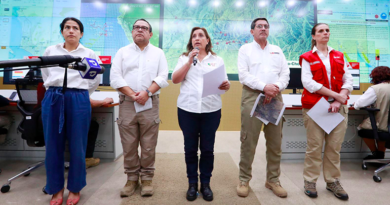 Emergencia por lluvias: Gobierno declara en emergencia distritos de Lima Sur afectados por huaicos