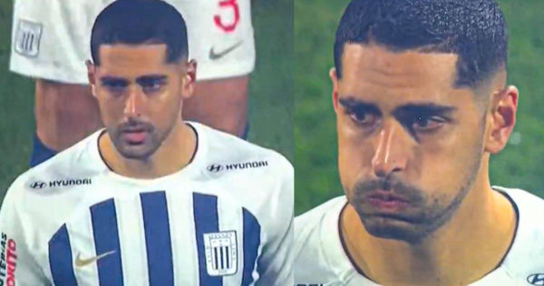 Portada: Pablo Sabbag al borde de las lágrimas tras volver al once titular con Alianza Lima