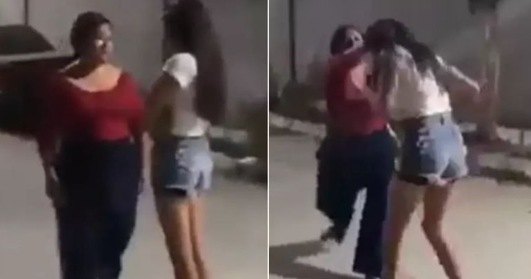 Mujer golpea a su hija por no defenderse del bullying