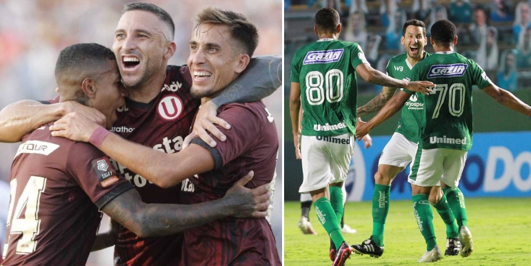 Portada: Universitario empató 2-2 con Goiás por la Copa Sudamericana