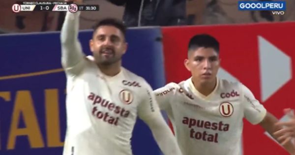 Portada: Universitario vs. Sport Boys: así fue el gol de Luis Urruti a favor de los cremas (VIDEO)