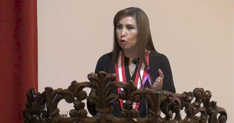 Patricia Benavides: "Soy la quinta mujer que, en democracia, ejerce la dignidad de ser fiscal de la Nación"