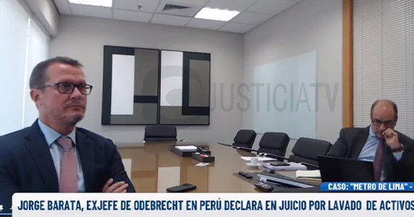 Jorge Barata: "Odebrecht ha aportado a las campañas de Humala, Fujimori, PPK, García y Villarán"