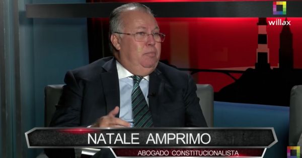 Natale Amprimo: "Keiko Fujimori se encarga de desnaturalizar la Constitución" (VIDEO)