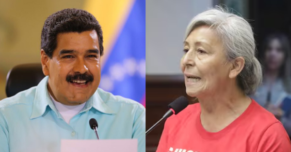 Portada: María Agüero, izquierdista acusada de 'mochasueldos', dice que se "vive mejor" bajo dictadura de Nicolás Maduro