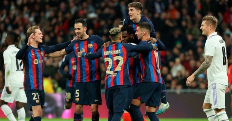 ¡GOLPE EN EL BERNABÉU! Barcelona venció 1-0 al Real Madrid por las semifinales de la Copa del Rey