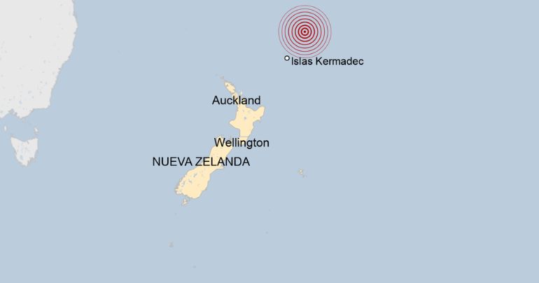 Nueva Zelanda: terremoto de magnitud 6.1 sacudió las aguas en el norte del país