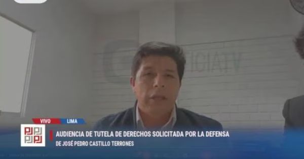 Pedro Castillo seguirá en prisión: PJ rechazó recurso que pretendía anular investigación por rebelión