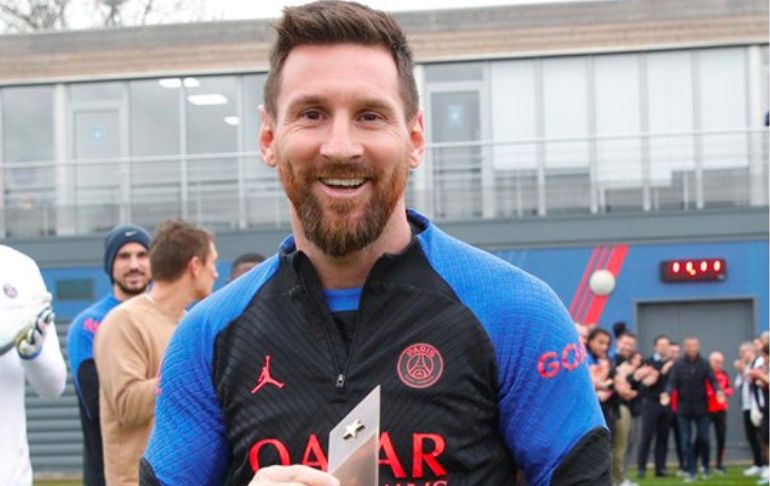 Portada: Lionel Messi y su mensaje al PSG: "Estoy feliz de volver a estar acá"