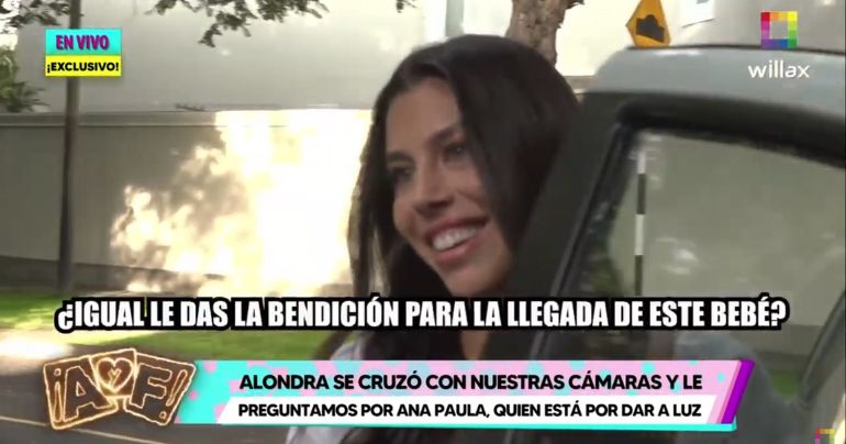 Alondra García Miró tras ser consultada por el nuevo bebé Paolo Guerrero: "Bendiciones para todos"