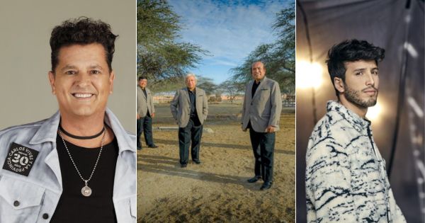 Portada: Agua Marina, Sebastián Yatra y Carlos Vives cantarán en el aniversario de Arequipa