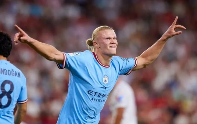 Manchester City: Erling Haaland bate el récord de goles en el Etihad Stadium en una temporada