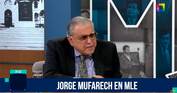 Portada: Jorge Mufarech: “IDL es el verdadero golpista del país”