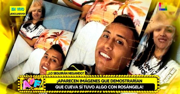 Christian Cueva: sale a la luz imagen del pelotero echado con Rosángela Espinoza, ¿en una cama?