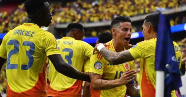 Portada: Colombia venció 2-1 a Paraguay por la primera fecha del Grupo D de la Copa América