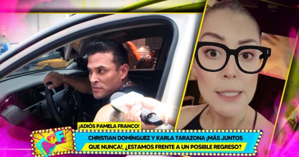 Portada: Christian niega reconciliación con Karla: "No estoy pensando en emparejarme después de algo tan fuerte"