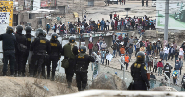 Poder Judicial ordena entregar planes operativos ejecutados para controlar protestas contra Dina Boluarte