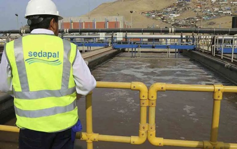 Portada: Sedapal ejecutará 39 proyectos de inversión para garantizar el abastecimiento de agua en Lima y el Callao