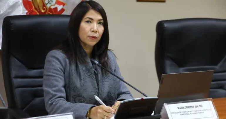 Congreso: Fuerza Popular pide a la Comisión de Ética actuar de oficio en caso de María Cordero