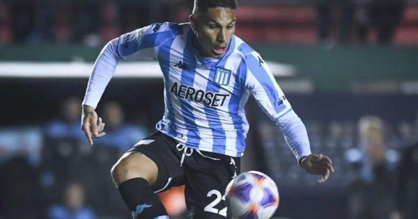 Paolo Guerrero se despidió de Racing Club: "Estaré apoyándolos siempre"