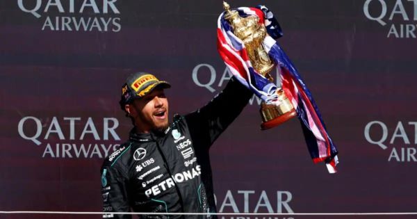 Lewis Hamilton ganó el Gran Premio de Gran Bretaña