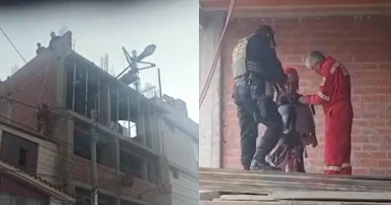 Portada: Mujer saltó desde el tercer piso de su vivienda para evitar ser agredida por sus hijos en Arequipa