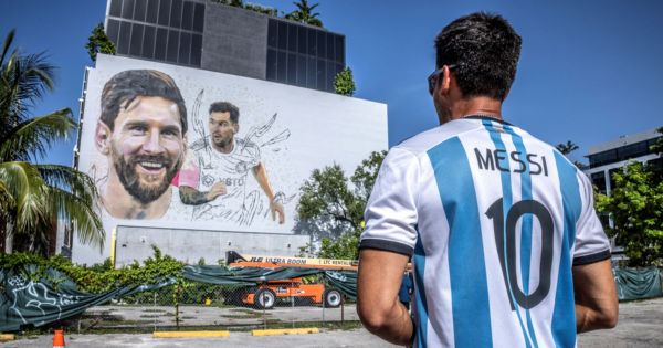 Portada: Lionel Messi: crean un mural de 20 metros para darle la bienvenida al Inter Miami (VIDEO)