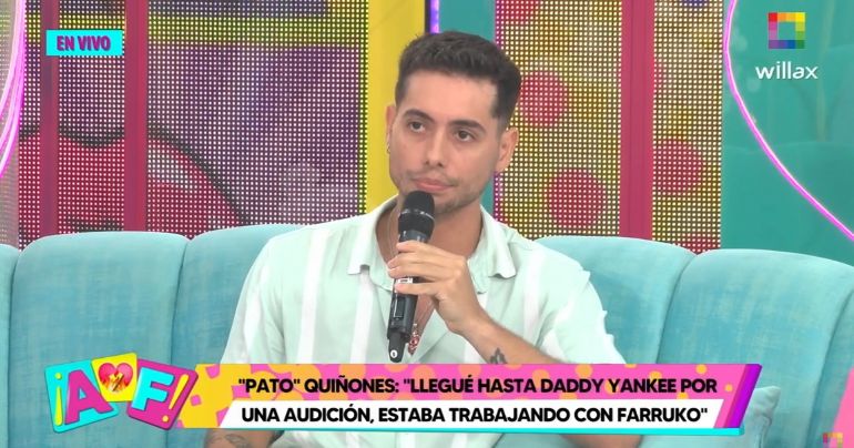 'Pato' Quiñones revela cómo fue trabajar con Daddy Yankee: "Ha sido un jefe espectacular"