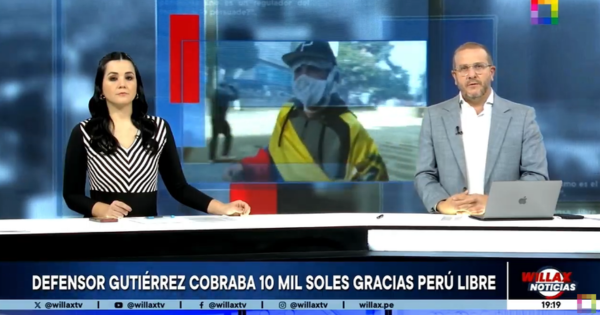 Thorndike sobre Josué Gutiérrez: "Defiende los ideales de Vladimir Cerrón y, obviamente, tiene que avalar la barbarie en Venezuela"