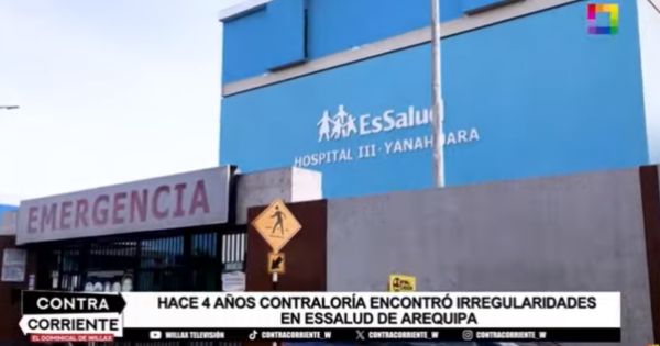 Portada: Arequipa: seis funcionarios de EsSalud habrían incurrido en actos de corrupción durante pandemia