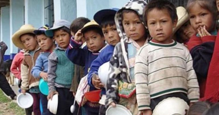 INEI informó que el 25.4% de los niños en zonas rurales sufren de desnutrición crónica