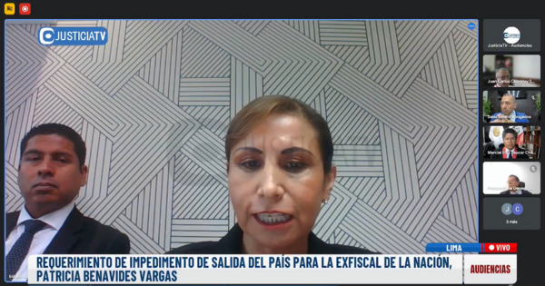 Patricia Benavides se defiende en audiencia: "No tengo miedo al sistema de justicia"