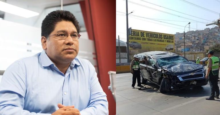 Portada: Rennán Espinoza: Fiscalía realizará diligencias para determinar responsabilidades en el accidente del alcalde de Puente Piedra