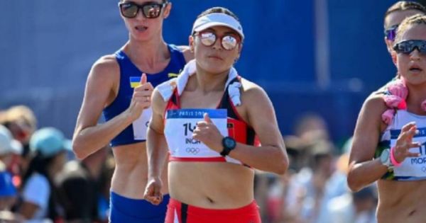 Evelyn Inga ganó diploma olímpico en París 2024: la peruana obtuvo el octavo lugar en marcha atlética