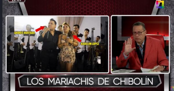 Los mariachis de Andrés Hurtado: revelan fotos de 'Chibolín' junto a Karelim López