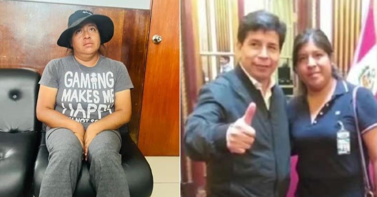 Portada: Protestas en Lima: ¿quién es la mujer detenida que tiene vínculos con el golpista Pedro Castillo?
