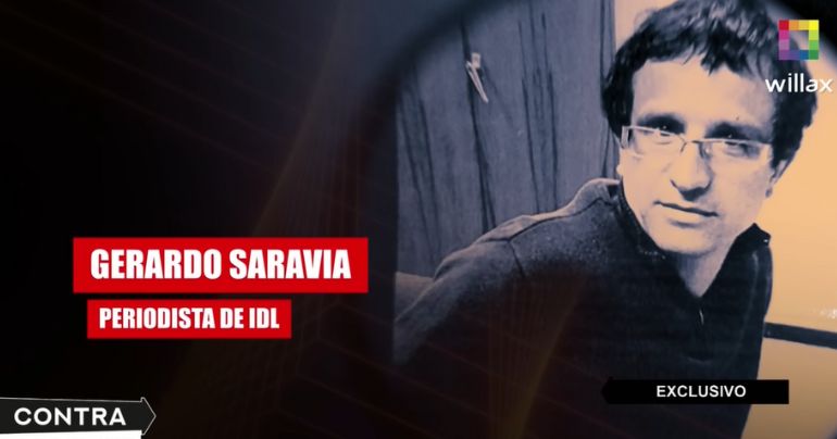 Portada: Fiscalía antiterrorista investiga a editor de IDL, Gerardo Saravia, condenado por terrorismo